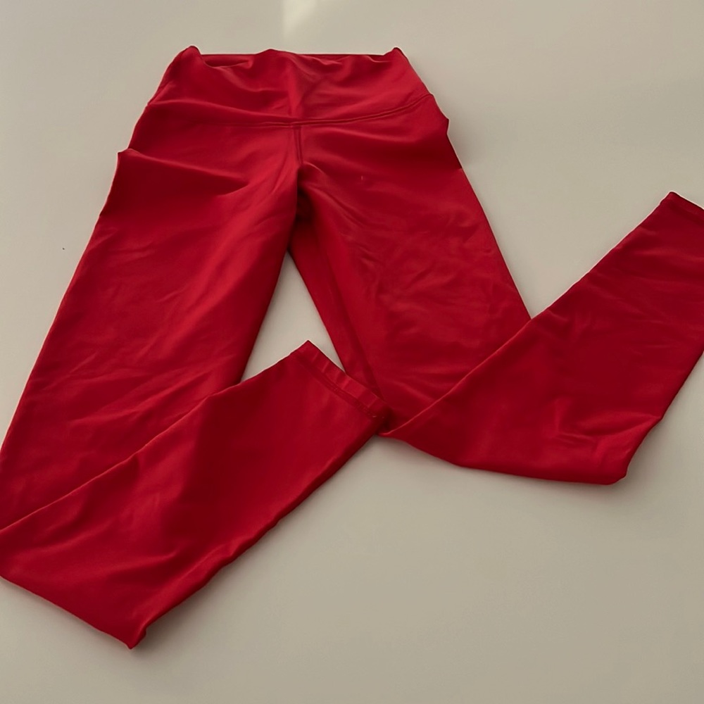 Aerie leggings red extra small